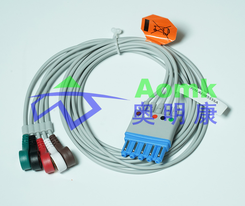 ECG lead wire (Philips lead wire 5-pin American standard) AE085S5SA