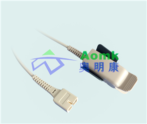 Larger Image-ARS11S001-NELLCOR-DB9PIN - 7PIN Adult Finger Clip SpO2 Sensor -0.9M
