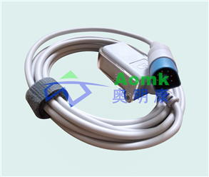 Philips菲利普血氧延长线【8PIN转DB9大透明盖】02
