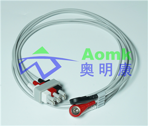 ECG lead wire splitter (Philips splitter three wire buckle type American standard)