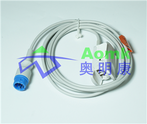 Repetitive pulse oximetry sensor 3.0M (Mindray T5 round head 7PIN adult finger clip probe) 003-0101