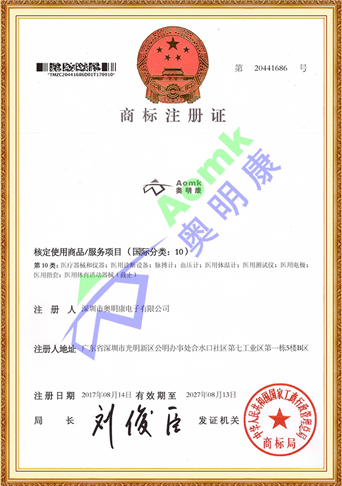 Trademark Registration Certificate